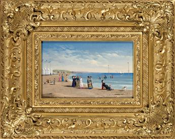 CONRAD WISE CHAPMAN The Beach at Trouville.